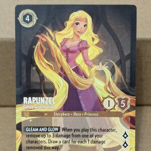Disney Lorcana Rapunzel - Gifted with Healing 4/C1 LP Promo Card